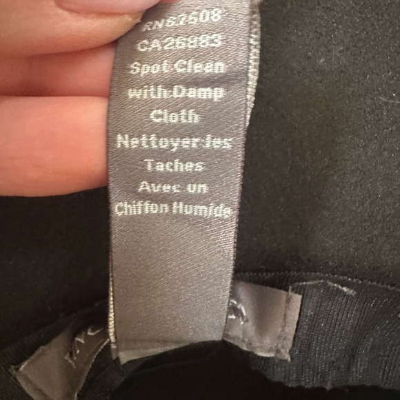 Vince Camuto Black Felt Hat- One Size - Picture 6 of 6